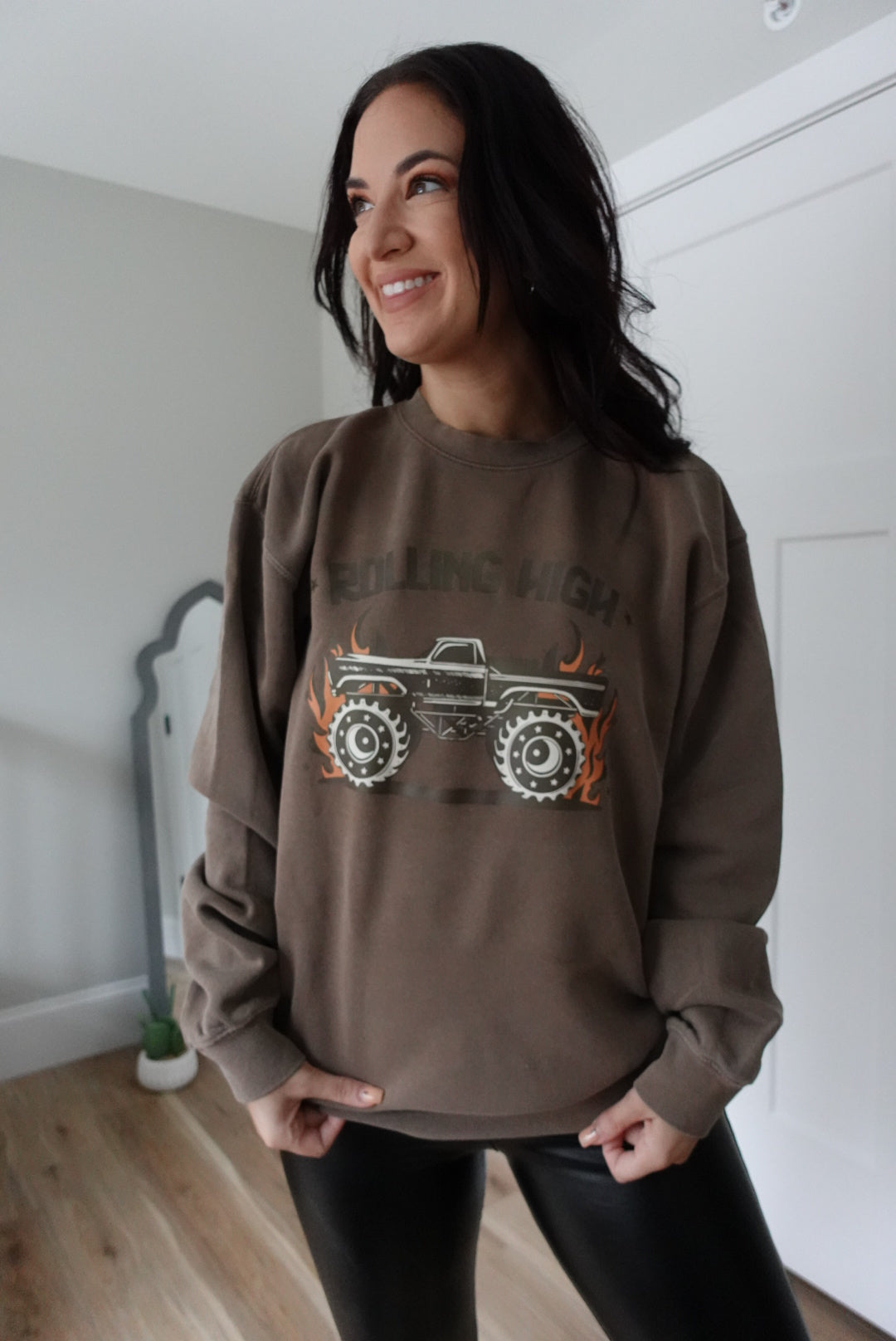 Rolling High Pigment Crewneck