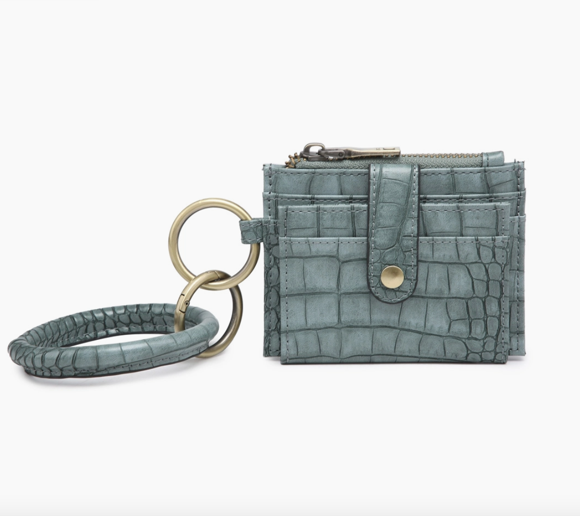Mini Snap Wallet w/ Wristlet
