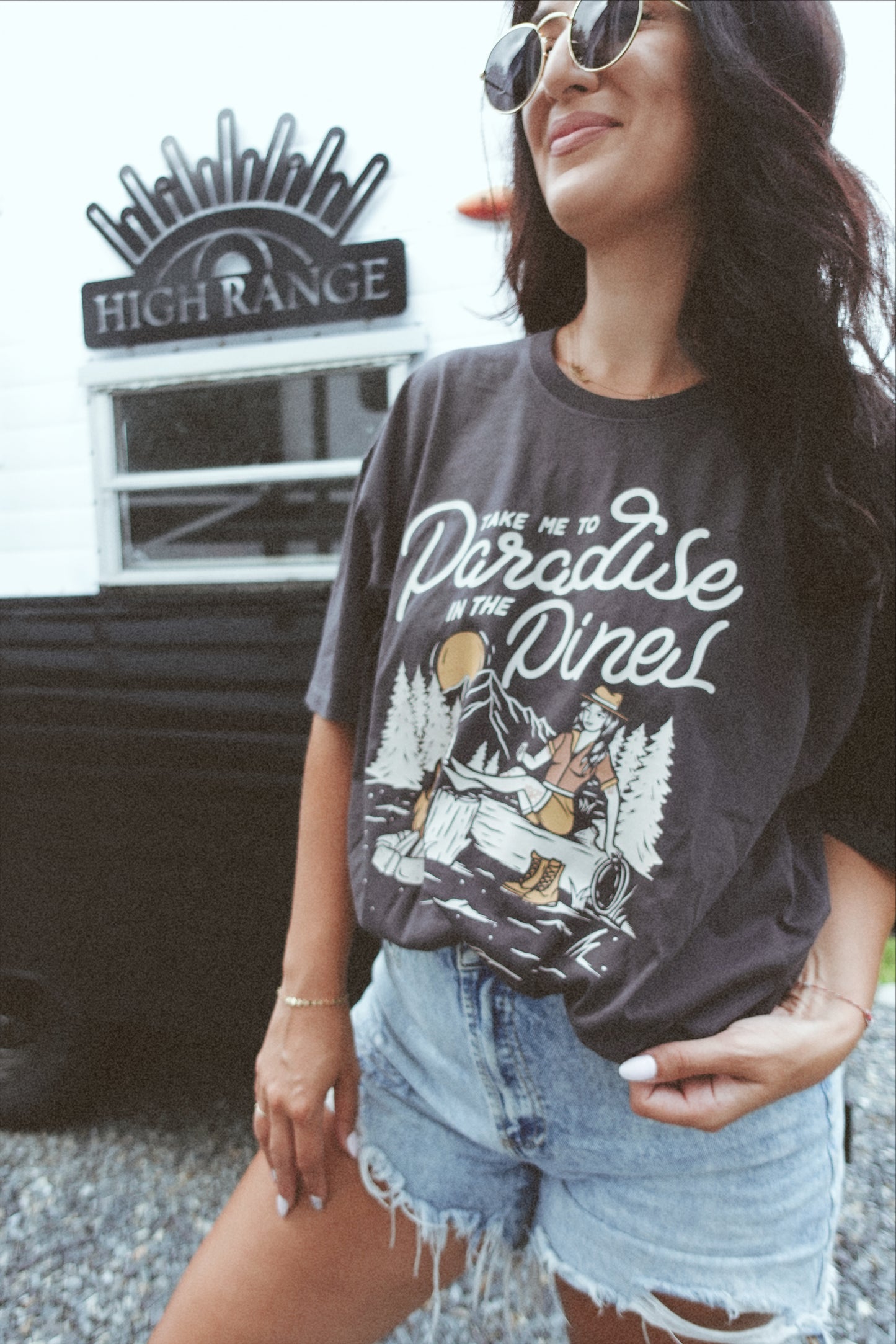 Paradise in the Pines Oversized Tee