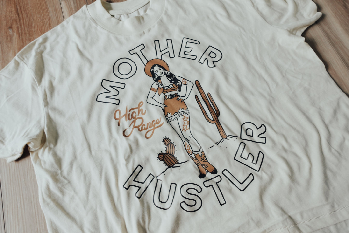 Mother Hustler Hi-Lo Tee