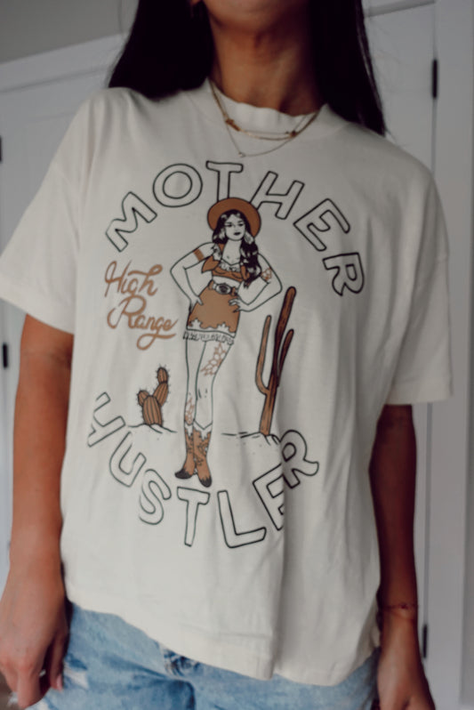 Mother Hustler Hi-Lo Tee